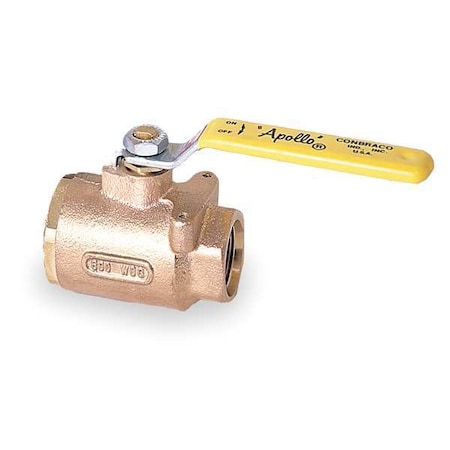 Apollo Valves 7790401 - Manual 2-Way Ball Valve,SAE,Bronze