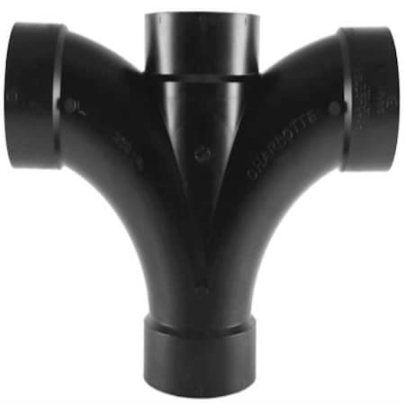02246 - ABS,Double Wye,2in,2in Hub,2in,2in Hub