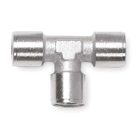 Aignep Usa 82400N-08 - Tee Nickel Plated Brass Tee, 1/2 in Female NPT X 1/2 in Female NPT