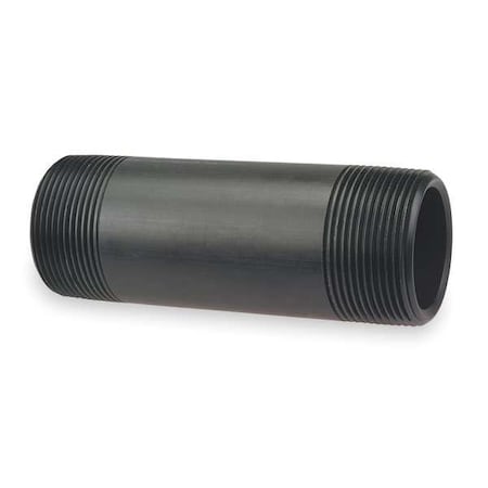 Nibco 6529 11/2x5 - 1-1/2" MNPT x 5" TBE Kynar(R) Pipe Nipple Sch 80