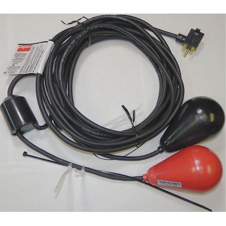 Dayton 10A176 - NO Mechanical Float Switch 230 VAC 15 psi