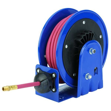 Coxreels LG-LP-320 - Spring Return Hose Reel, 3/8 in Hose Diameter, 20 ft Length, 300 psi Max. Pressure, Brass