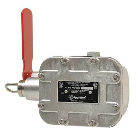 Appleton Electric AFUX0333-70 - Emergency Cable Pull Switch,Single End,SPDT