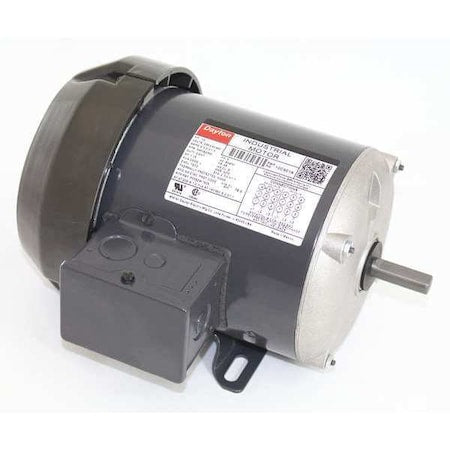Dayton 10C901 - Three-Phase General Purpose Motor, 1/2 HP, 48 Frame, 208-230/460 V AC Voltage, 3,450 Nameplate RPM