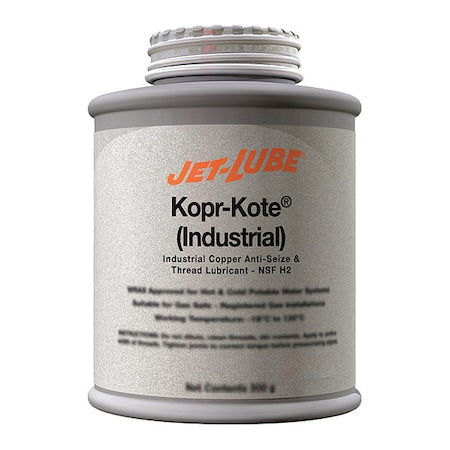 Jet-Lube 10055 - Anti-Seize, General Purpose, Brush-Top Can, 0.25 lb, Copper Base, 1800 Degrees F Max Op Temp, Paste