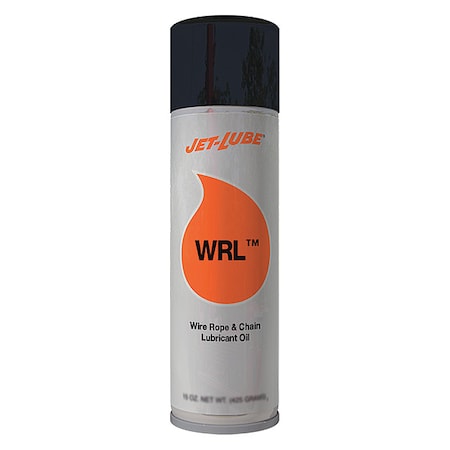 Jet-Lube 34041 - General Purpose Lubricant, 12 oz, Aerosol Spray Can, Petroleum Distillates Base, 320 Degrees F Max Op Temp, Amber, WRL Series
