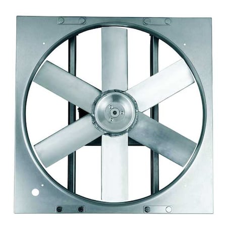 Dayton 10D993 - Exhaust Fan,30 In Bl,Alum, 208-230/460 V
