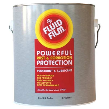 Fluid Film CA - Fluid Film Non-Aerosol (NAS) Liquid Lubricant & Corrosion Inhibitor, Can, 1 Gal
