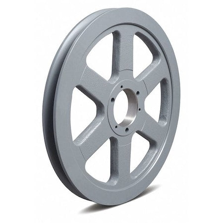 Tb Woods 3V1061 - 1/2 in to 1-15/16 in Quick Detachable Bushed Bore 1 Groove V-Belt Pulley 10.6 in OD
