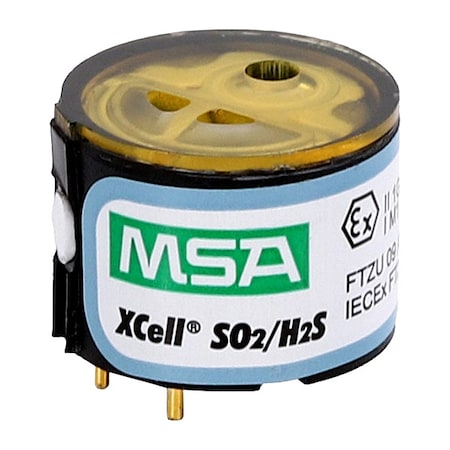 Msa Safety 10121215 - Gas Detector Sensor,Catalytic,SO2/H2 S
