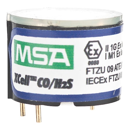 Msa Safety 10152603 - Gas Detector Sensor,Electrochem,CO/H2 S