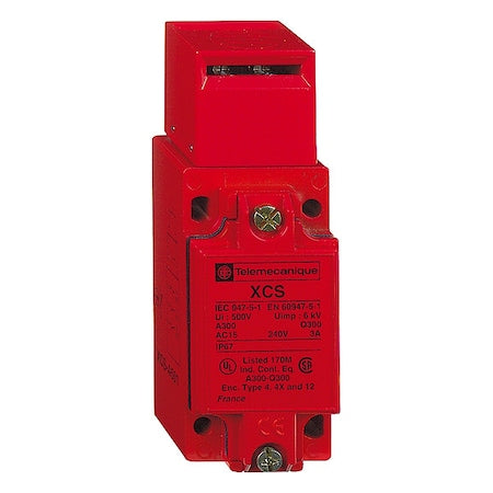 Telemecanique Sensors XCSA702 - Safety Interlock Switch, 300 VAC, 10 A
