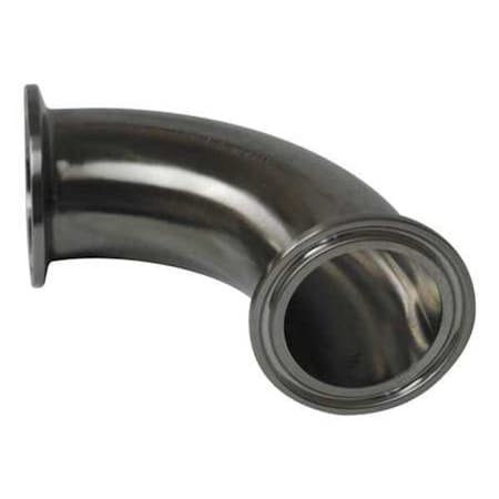 Maxpure TEG2C6L2.0-PL - 2" Clamp T316 L SS 90 Degree Elbow