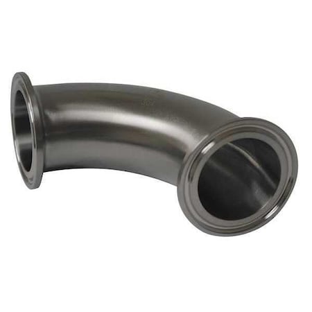 EG2C-6L4.0 - 4" Clamp T316 L SS 90 Degree Elbow