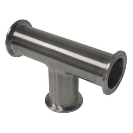 EG74.0 - Tee, Stainless Steel, Clamp 4 in