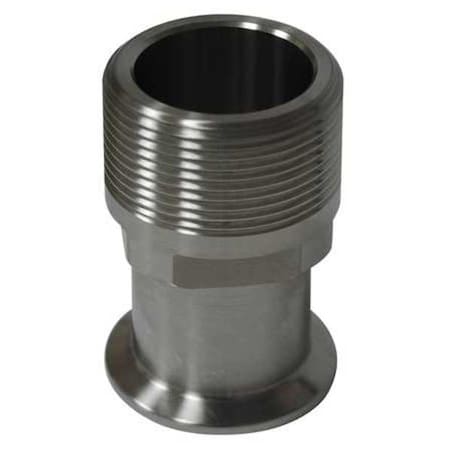 EG213.0 - 3" Clamp x MNPT T304 SS Male Adapter