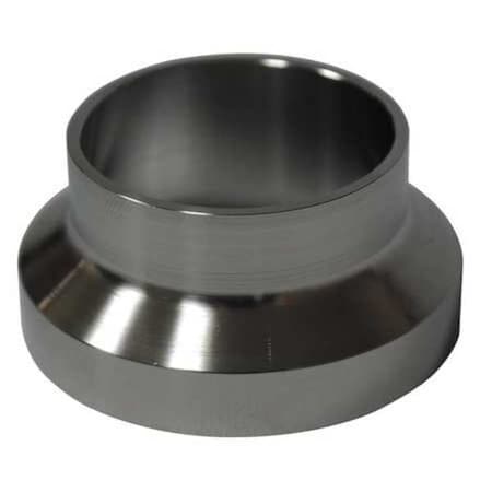 E15WI1.0 - Short Welding Ferrule, SS, 1 in Dia