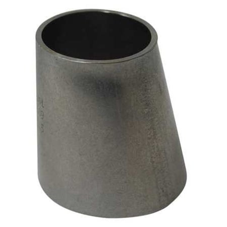 V32W-6L3.0X2.5 - 3" x 2-1/2" Butt Weld T316 L SS Eccentric Reducer