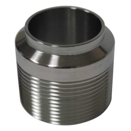 19WB-6L.75 - 3/4" MNPT x Butt Weld T316 L SS Male Adapter
