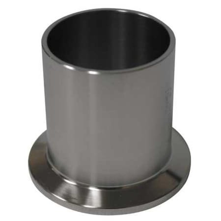 Maxpure TEG14AM76L1.5-PL - 1-1/2" Clamp x Orbital Weld T316 L SS Ferrule