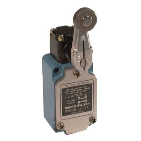 Honeywell 1LS131 - Limit Switch - Compact LS Series, Rotary Roller Lever, SPDT, 10 A, Zinc Body