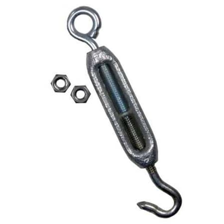 Honeywell CPSzTB - J-Hook Turnbuckle, Carbon Steel, 7.75 in, for Cable Pull Safety Switches