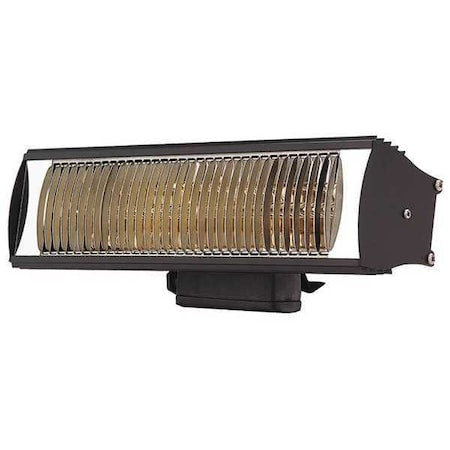 Solaira SCOSY15120B - Electric Infrared Heater, 1 Phase, Aluminum, 5120 Btu H, 120 V AC 1500 W