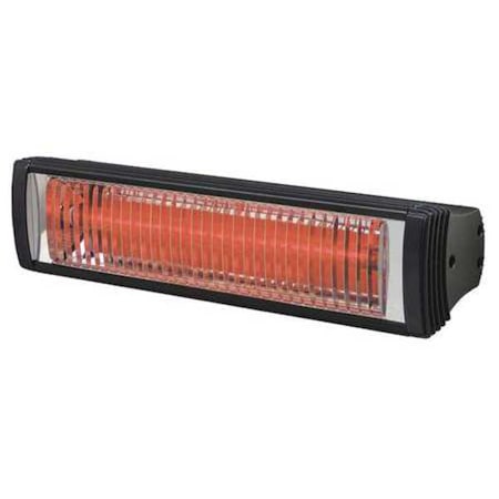 Solaira SCOSY15240L1B - Electric Infrared Heater, 1 Phase, Aluminum, 5120 Btu H, 208/240 V AC 1500 W