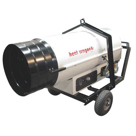 Heat Wagon DG250 - Portable Gas Ducted Tent and Remediation Heater, Vapor Propane, Natural Gas, Direct Spark, 31 in Wx