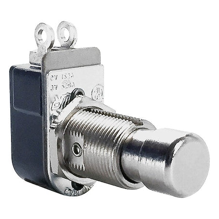 Carling Technologies 110-SP - Miniature Push Button Switch, Extended, Maintained Action, Not Applicable Release, Non-Illuminated