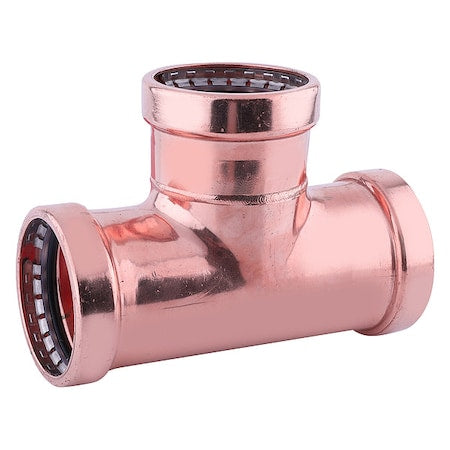 816Z03 - Tee, Copper, Press-fit 4", 4", 4"