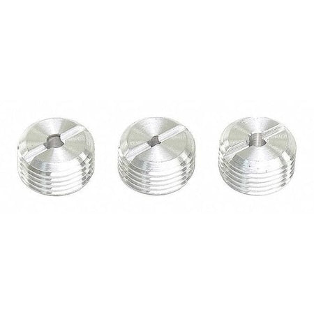 Fireye 10-88 Orifice Plugs, 1/16, 1/8 and 3/16 in., Pack of 3