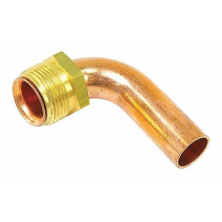 Erie 436-214-4 - Sweat Male Elbow,1/2",Nut
