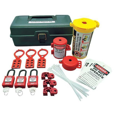 Zing 7129 - Portable Lockout Kit,Electrical,Tool Box