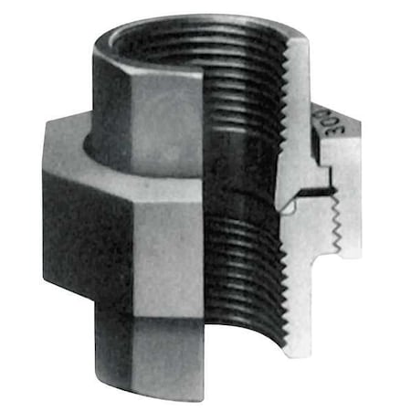 Anvil 0312822760 - Union Union, 2" Pipe, FNPT, Malleable Iron, Class 300