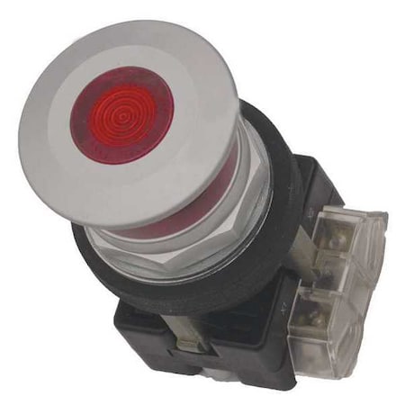 Eaton HT8FBRAF7 - Push Button Operator, 30 mm, 1 NO, Red