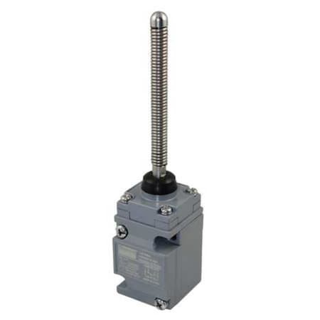 Dayton 12T853 - Heavy Duty Limit Switch, Wobble Stick, SPDT, 10 A at 600 V AC, Actuator Location: Top