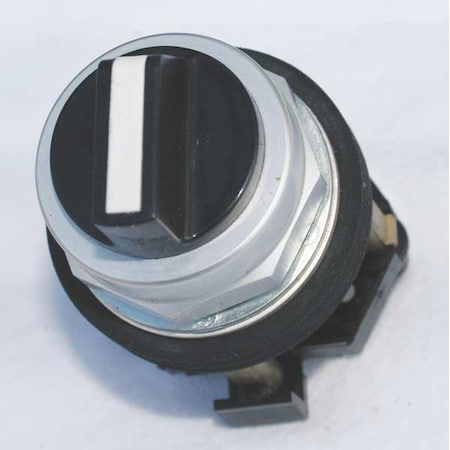 Eaton HT8JBH1D - Short Handle Selector Switch,Blk,3 Pos,30mm