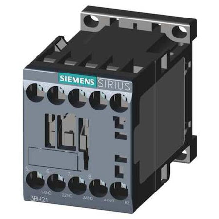 Siemens 3RH21311BG40 - IEC Control Relay, 3 NO/1 NC, 125 V DC, 10 A