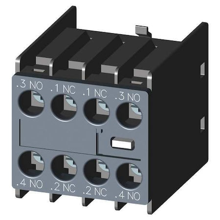 Siemens 3RH29111FA22 - Auxiliary Contact Block, 2 NO/2 NC