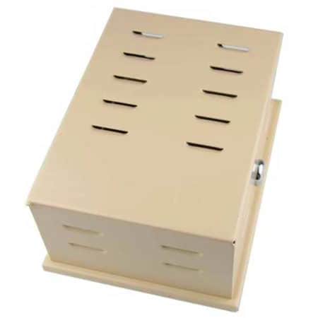 N/A 13J042 - Tstat Guard,Steel,8 7/16x6 1/4x3 11/16in