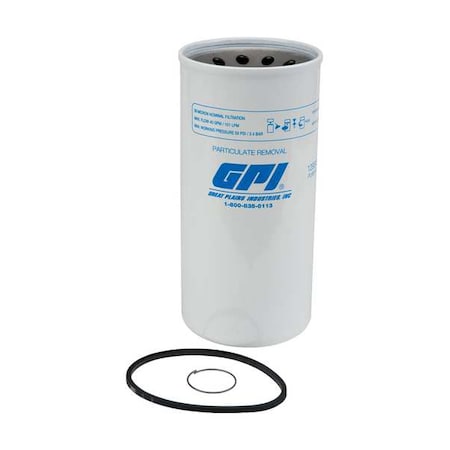 Gpi 40GPMPart. Filt - Filter Housing, 40 gpm, 30 Micron