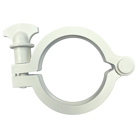Rubberfab 13MHHM-NGW-250 - Clamp, Nylon, Threaded, 2 1/2 in
