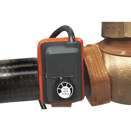Briskheat HSTAT101010 - Heating Tape, Adjustable Thermostat Control, 120 VAC, 720 W, 1"Wx10'L