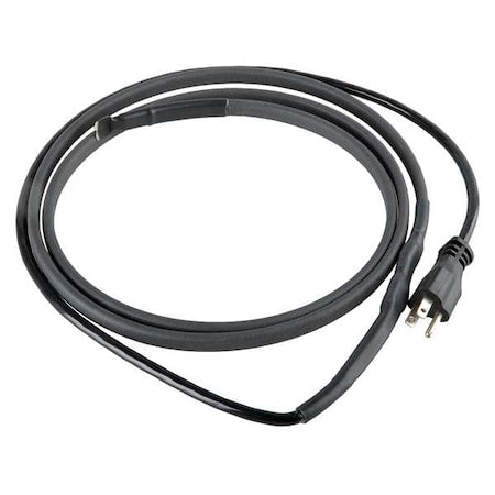 N/A 13R104 - Electric Heating Cable, 120 VAC, 24 ft Length, Waterproof, SJTW