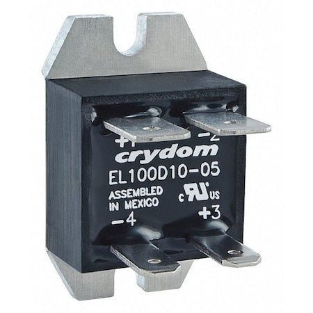 Crydom EL100D10-24 - Solid State Relay, 1 Phase, Quick Connect, Panel, MOSFET