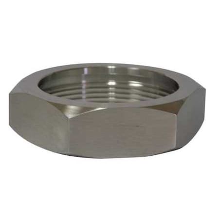 13H2.5 - 2-1/2" Bevel Seat T304 SS Hex Nut
