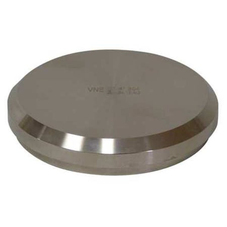 16A2.5 - Cap, Stainless Steel, Cap 2 1/2 in