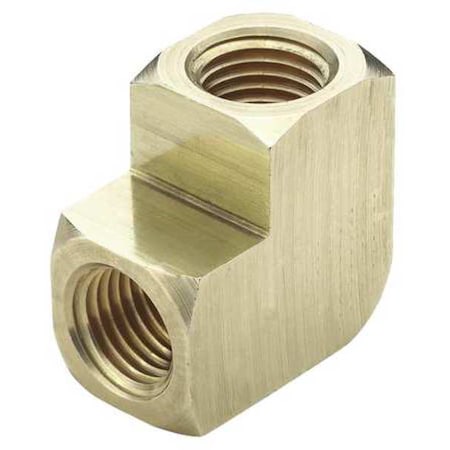 Parker 2200P-8-8 - 90 Degrees Extruded Elbow Brass Dryseal Pipe Fitting, 1/2 in Female NPT X 1/2 in Female NPT