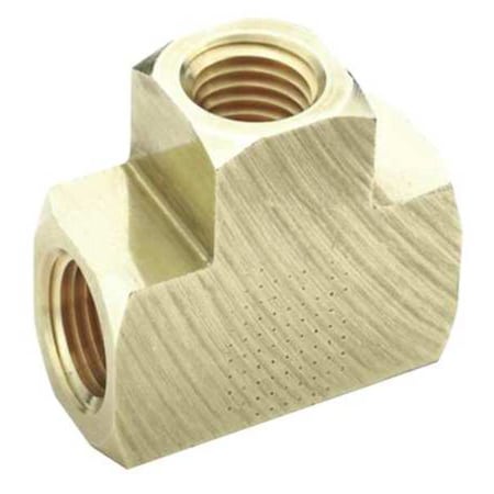 Parker 2203P-12 - Extruded Tee Brass Dryseal Pipe Fitting, 3/4 in Female NPT X 3/4 in Female NPT